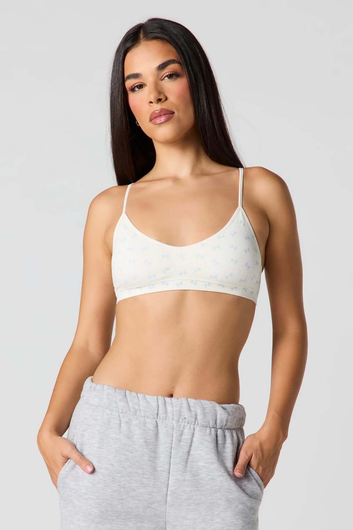 Seamless Ribbed Bralette