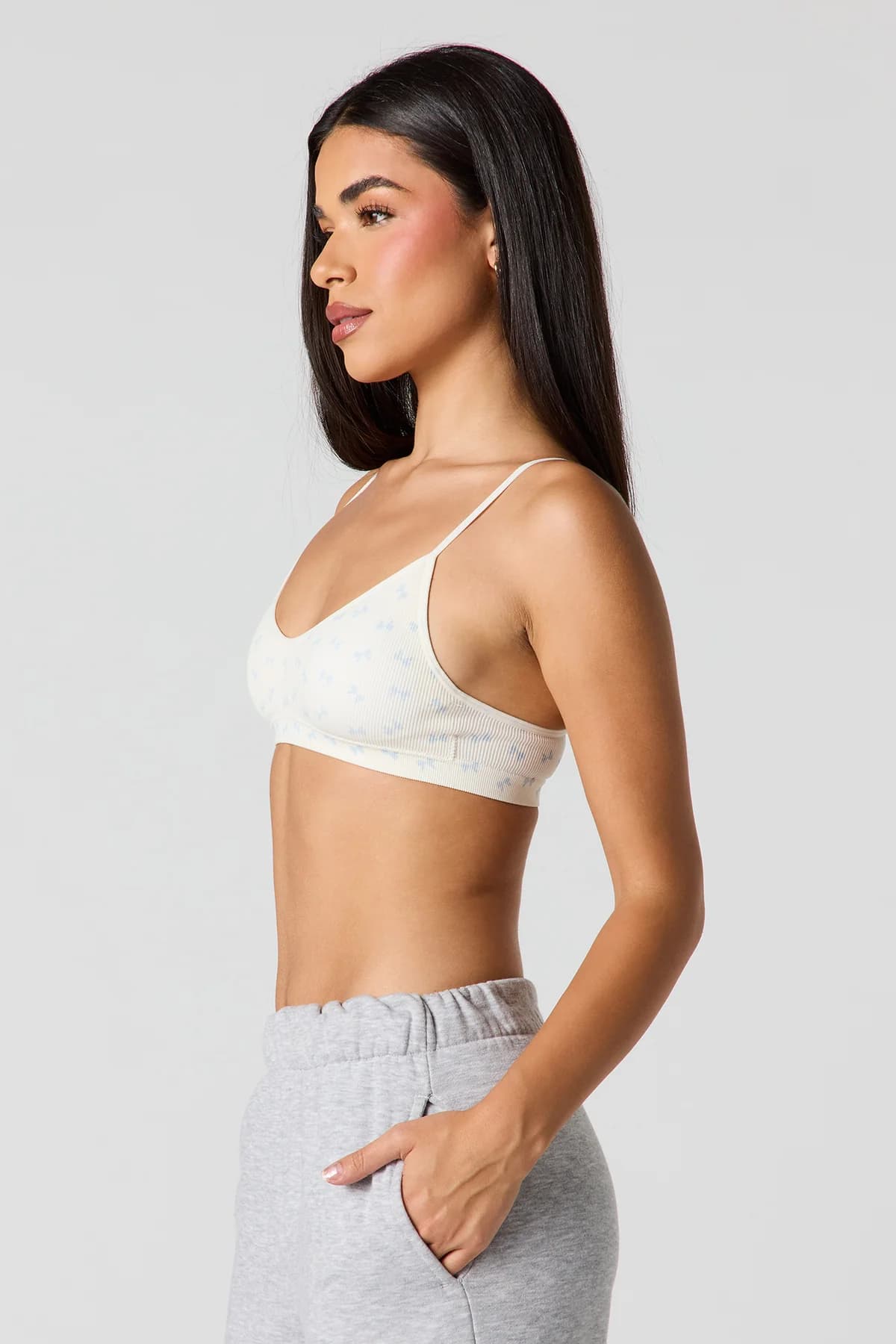 Seamless Ribbed Bralette